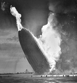 Hindenburg disaster, 1937