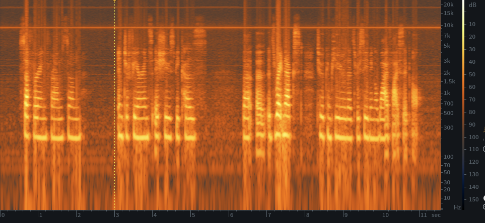 A visual example of interference